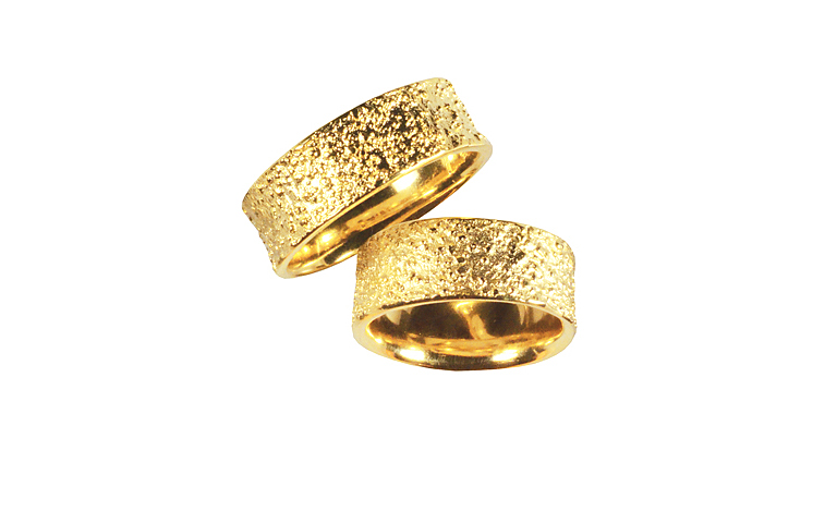 05038+05039-wedding rings, gold 750